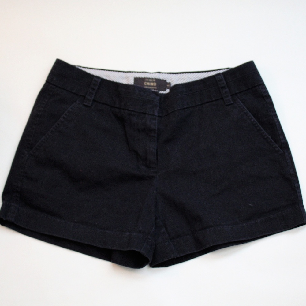J Crew Navy Chino Shorts